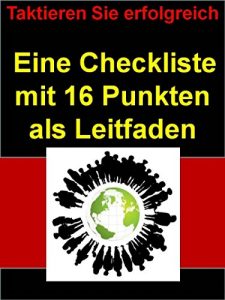 Descargar Taktieren Sie erfolgreich: Eine Checkliste mit 16 Punkten als Leitfaden pdf, epub, ebook