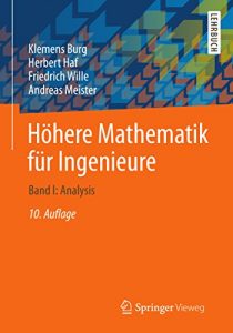 Descargar Höhere Mathematik für Ingenieure: Band I: Analysis pdf, epub, ebook