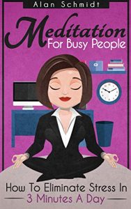 Descargar Meditation: For Busy People! How To Eliminate Stress In 3 Minutes A Day (Mindfulness For Beginners) (English Edition) pdf, epub, ebook