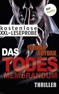 Descargar Kostenlose XXL-Leseprobe Das Todes-Memorandum: Thriller pdf, epub, ebook