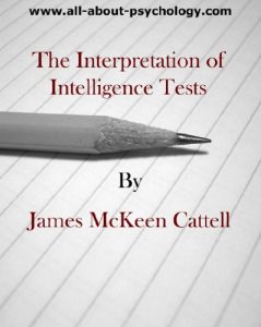 Descargar The Interpretation of Intelligence Tests (English Edition) pdf, epub, ebook