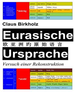 Descargar Eurasische Ursprache: Versuch einer Rekonstruktion (German Edition) pdf, epub, ebook