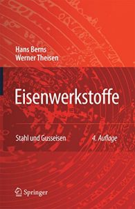 Descargar Eisenwerkstoffe – Stahl und Gusseisen pdf, epub, ebook