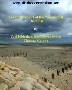 Descargar The Involvement of the Professional Therapist (English Edition) pdf, epub, ebook