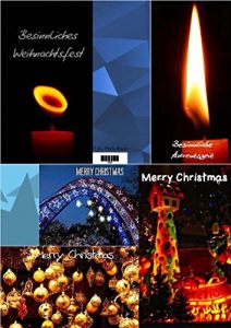 Descargar Weihnachtskarten zum Selberdrucken 1: 5 Karten (Klappkarten und Postkarten) pdf, epub, ebook