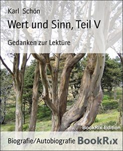 Descargar Wert und Sinn, Teil V: Gedanken zur Lektüre (German Edition) pdf, epub, ebook