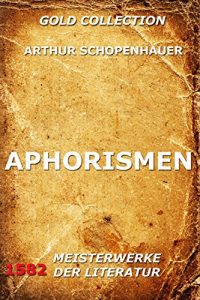 Descargar Aphorismen (German Edition) pdf, epub, ebook