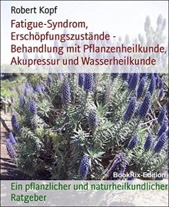 Descargar Fatigue-Syndrom, Erschöpfungszustände – Behandlung mit Pflanzenheilkunde, Akupressur und Wasserheilkunde: Ein pflanzlicher und naturheilkundlicher Ratgeber (German Edition) pdf, epub, ebook